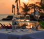 romantic dinner sunset in bali, romantic getaways
